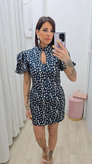 Abito Caroline Blu