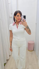 Maglia Polo Bianco art. 60033