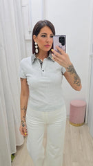 Maglia Polo Grigio art.60033