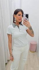 Maglia Polo Grigio art.60033