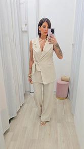 Tailleur Farfalla Beige art 8641