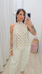 Top Fluido Beige