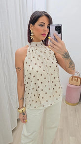Top Fluido Beige