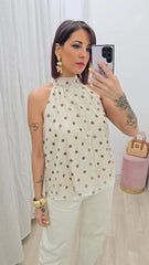 Top Fluido Beige