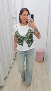 T-shirt Bandana Verde
