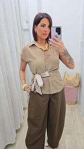 Camicia Lulu Fango