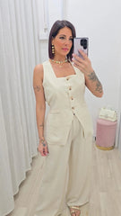 Coordinato Quadro Beige