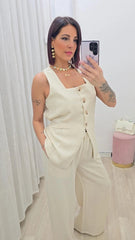 Coordinato Quadro Beige