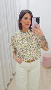 Camicia Asia Verde