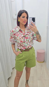 Camicia 3D Verde