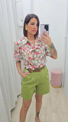 Camicia 3D Verde