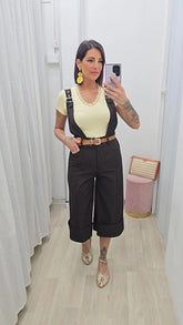 Salopette Pippy Marrone