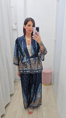 Tailleur Kimono Blu art.26214