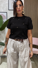 Maglia Cuori Nera