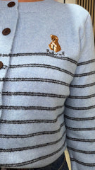 Cardigan Teddy Celeste art.1397