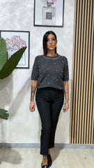 PANTALONE ZAIRA NERO
