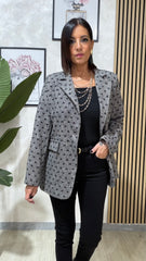 Blazer Fiocco Grigio