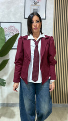 Blazer Urban Bordeaux