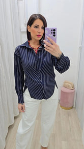 CAMICIA VIVIAN BLU