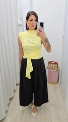 Pantalone Culotte Marrone art.