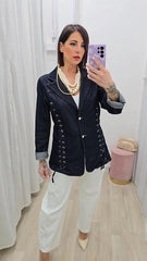 BLAZER DENIM LACCI