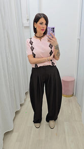 Pantalone Bisbiglio Marrone art66737