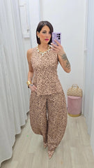 Coordinato Animalier Beige ART.22003