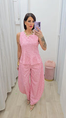 Coordinato Animalier Rosa ART.22003