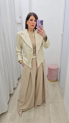TRENCH ECOPELLE BEIGE
