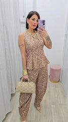 Coordinato Animalier Beige ART.22003