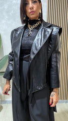 Giacca/Trench Nera art.4709