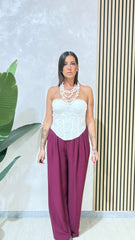 Pantalone Borgogna
