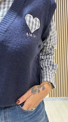 Gilet & Camicia Blu