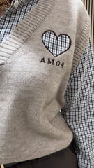 Gilet & Camicia Beige