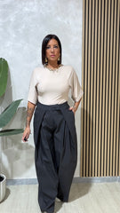 Pantalone Hakama Grigio