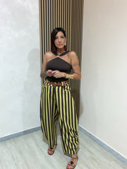 Pantalone Ballon Righe