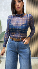 MAGLIA RUBIK BLU