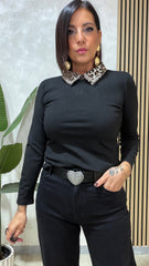 Maglia Collo Maculato