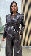 Giacca/Trench Marrone art.4709