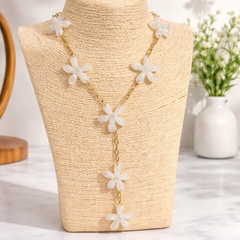 COLLANA MARGHERITA BIANCA