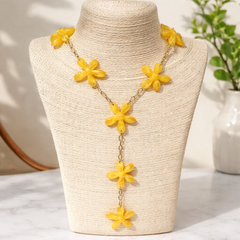 COLLANA MARGHERITA GIALLO