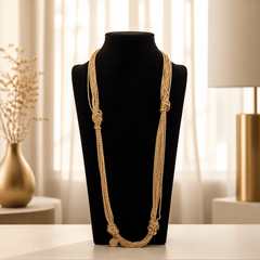 Collana lunga oro