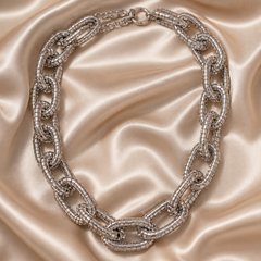 COLLANA CATENA SILVER