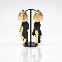 Orecchi Oro e Nero