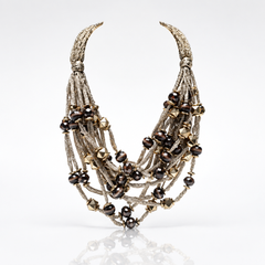 Collana Corda Beige