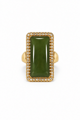 Anello Ivy Verde