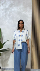 Camicia Sole Blu