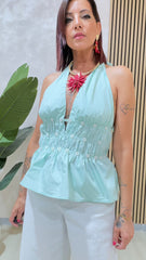 Top Polly Acqua Marina