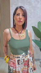 Body Treccia Verde