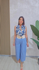Camicia Aurora Blu